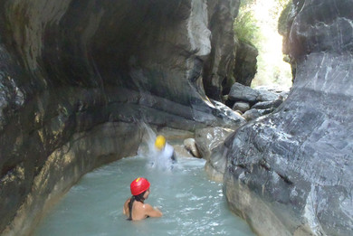 Calabria canyoning nelle Gole Raganello 